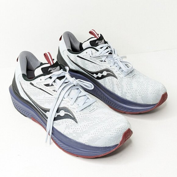 Saucony Echelon 9 Running Shoes, Vapor Grey, Men\'s 10 M main image 3